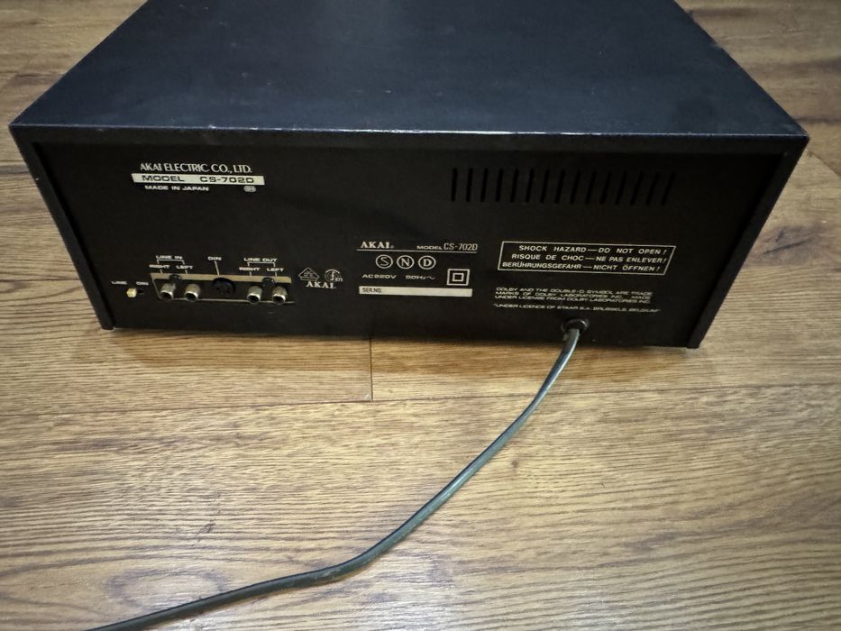 Akai cs 702 d stan średni cena atrakcyjna