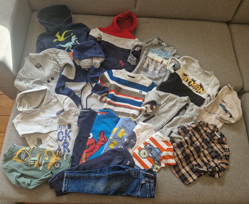 Duża paczka ubranek 92-98 C&A H&M