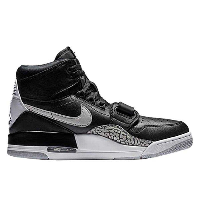 Хіт продаж! Чоловічі кросівки Nike Air Jordan Найк Джордан Legacy Black White баскетбольні