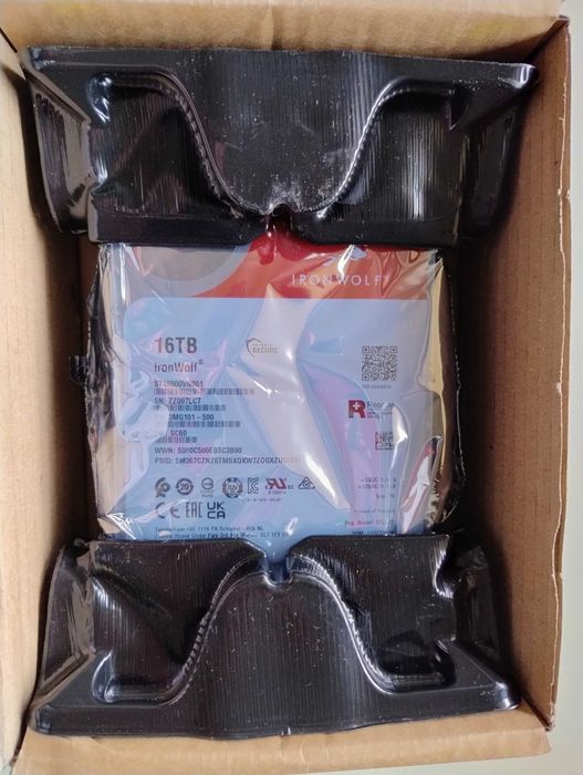 NOWY! Seagate Ironwolf 16TB Gwarancja Producenta 2028!