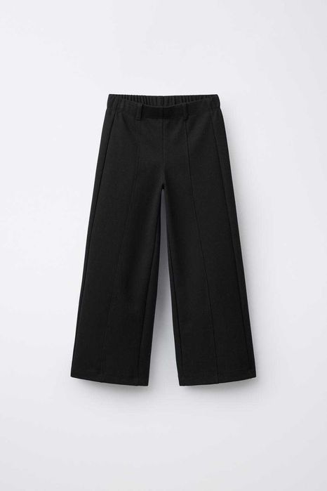 Штани широкі ZARA wide leg чорні шкільні брюки 6 7 8 9 10 11 12 13 14 років