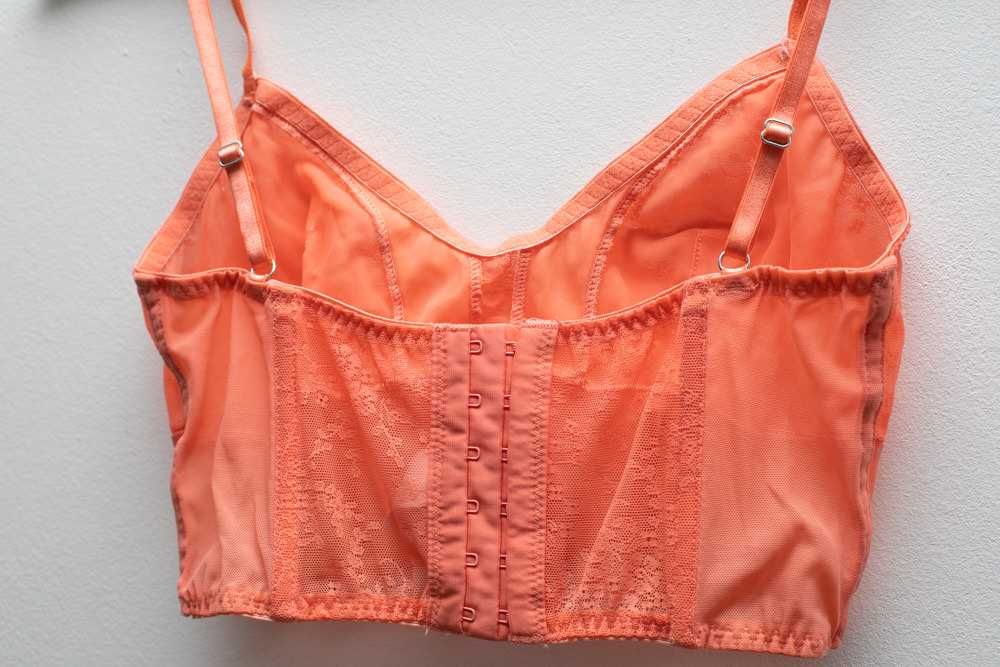 Biustonosz stanik bralet koronkowy braletka top