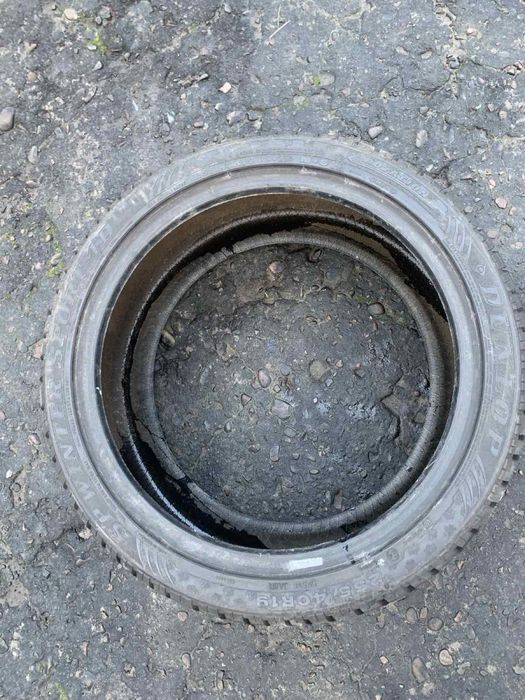 Шинa 1шт 255/40 R19 Dunlop 2023p зима 7,2мм