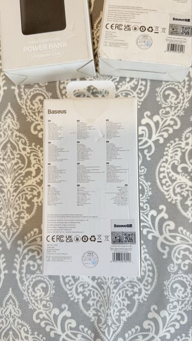 Повербанк Baseus Bipow Digital Display 20000 mAh 15W новий
