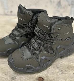 Тактические ботинки Lowa Zephyr GTX Gore-Tex Ranger Green нубук