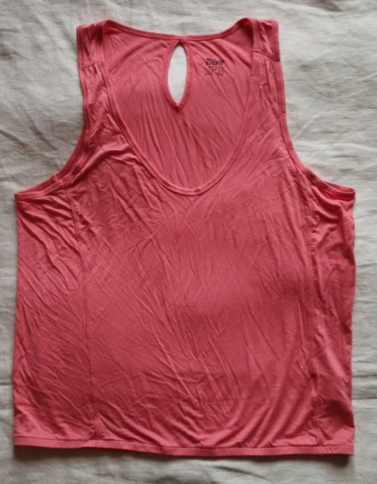 Майка персикова crivit  95% віскоза розмір L фітнес спорт