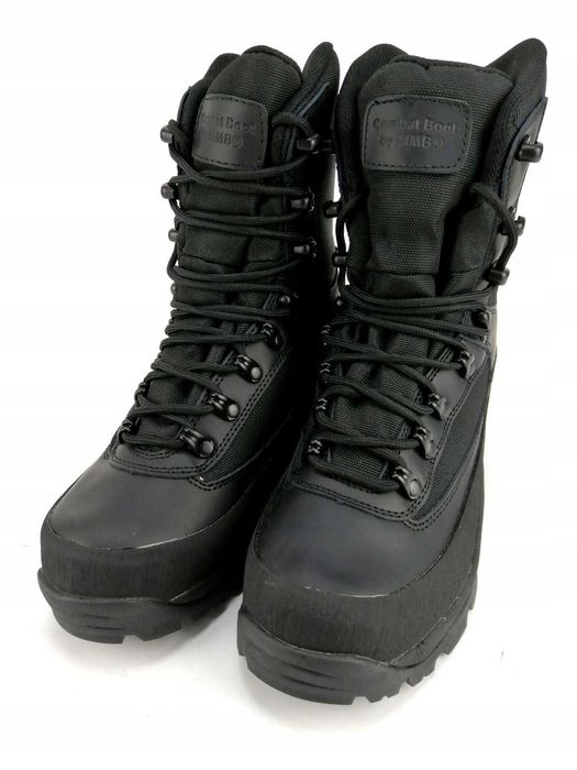 Buty COMBAT wysokie sznurowane glany MMB r. 47 - WYPRZEDAŻ