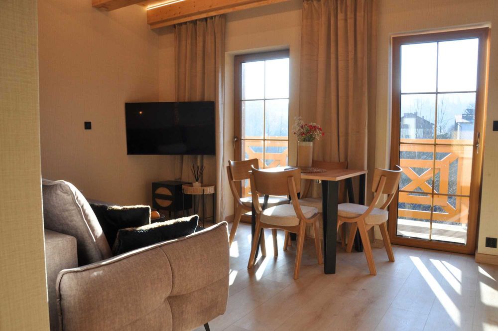 Nowy apartament w górach Wisła Wiślańska Osada kwatera nocleg 4 osobowy