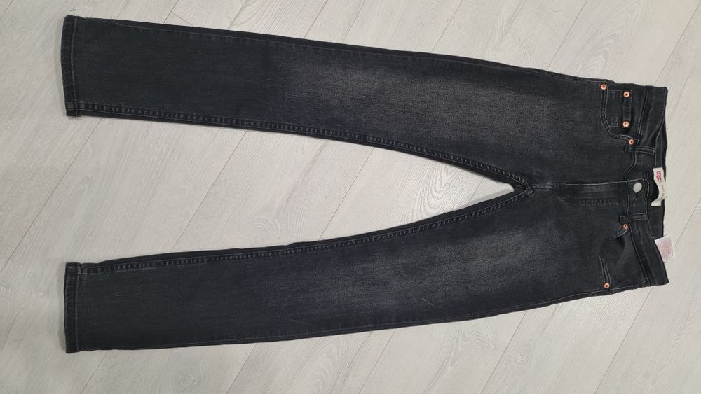 Levi's spodnie jeans Levi Strauss skinny 510 r. 176 cm (M) czarne