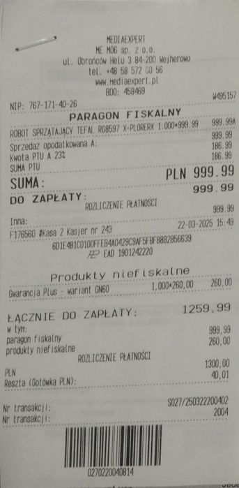 Robot sprzątający Tefal