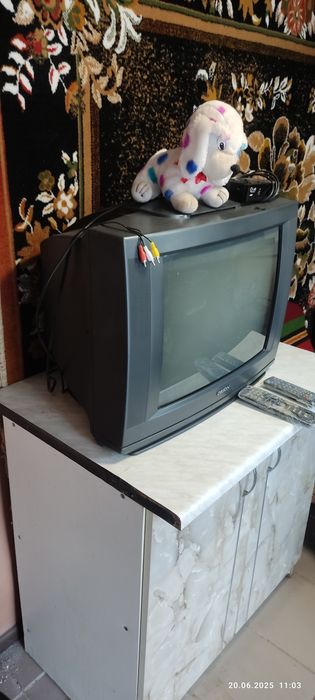 Телевізор на дачу в село бабушкі!