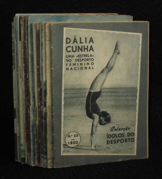 Livros Colecção Ídolos do Desporto 1956 a 1960