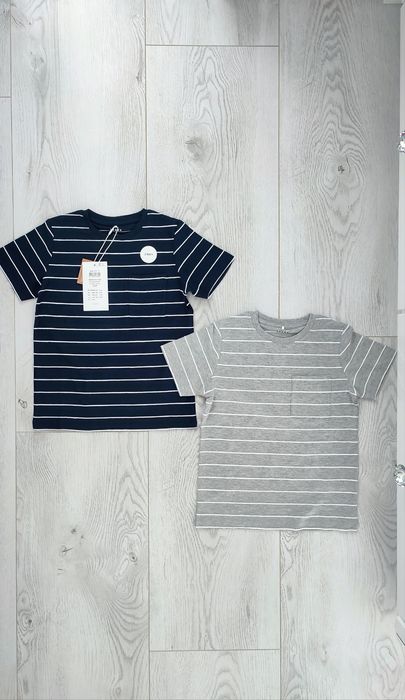 Dwupak chłopięcych t-shirtow BASIC. Name it 116