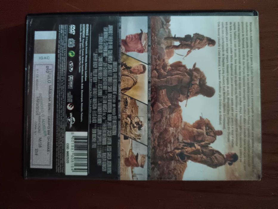 filme dvd original - maquina zero - campo de chamas