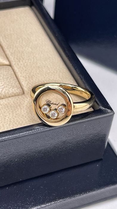Кольцо Chopard Happy Diamonds