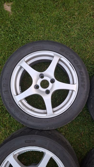 Koła aluminiowe Semi Slick 15 cali 5 opon 4x108