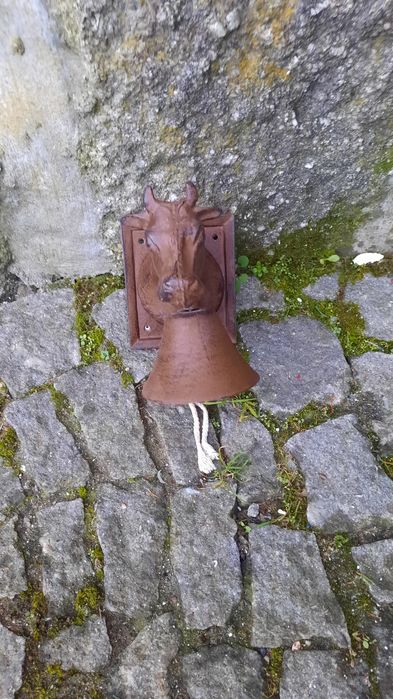 Sino, campainha de porta em ferro fundido