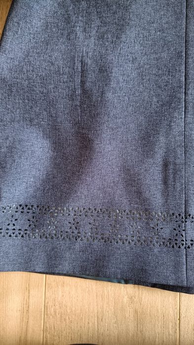 Żakiet z ażurowym motywem