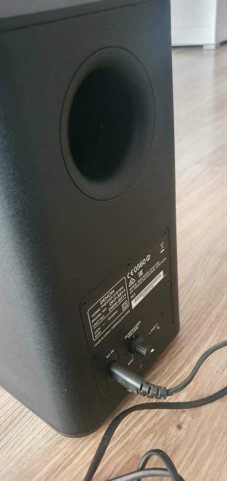 Soundbar Denon DHT S514 Zestaw zasilacz listwa subwoofer pilot