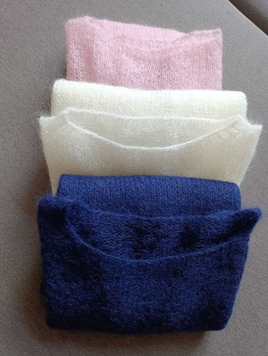 Паутинка из супер кидмохера и беби альпака