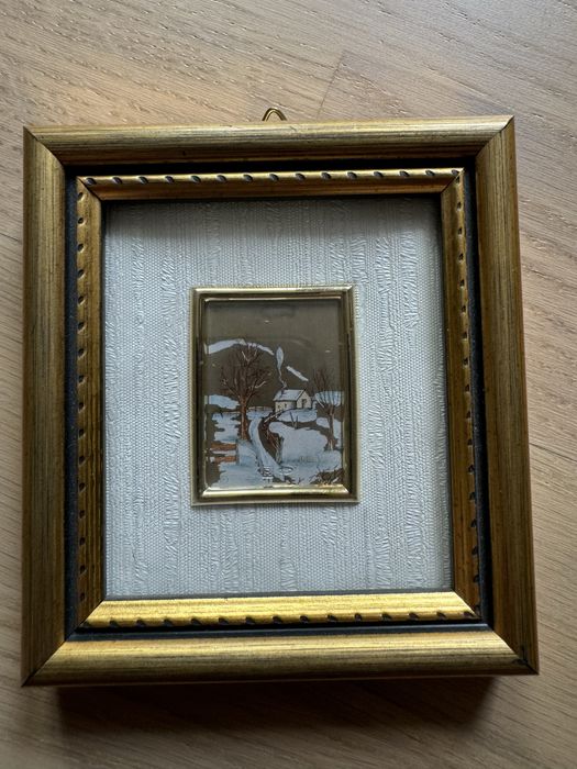 Літографія на сріблі, картина живопис