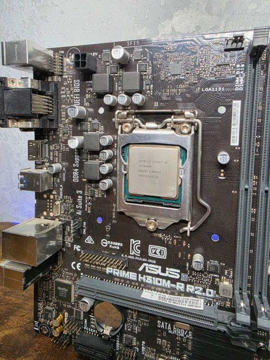 Комплект Asus Prime H310M-R R 2.0 та Intel Core i5-9400F