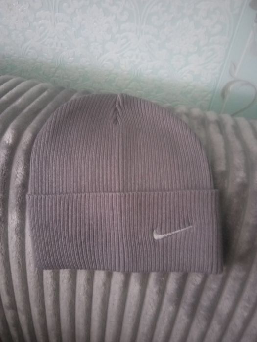 Шапка сіра весняна на хлопчика