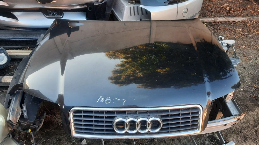 Lak. LZ7W Audi A4 b6 maska z grilem