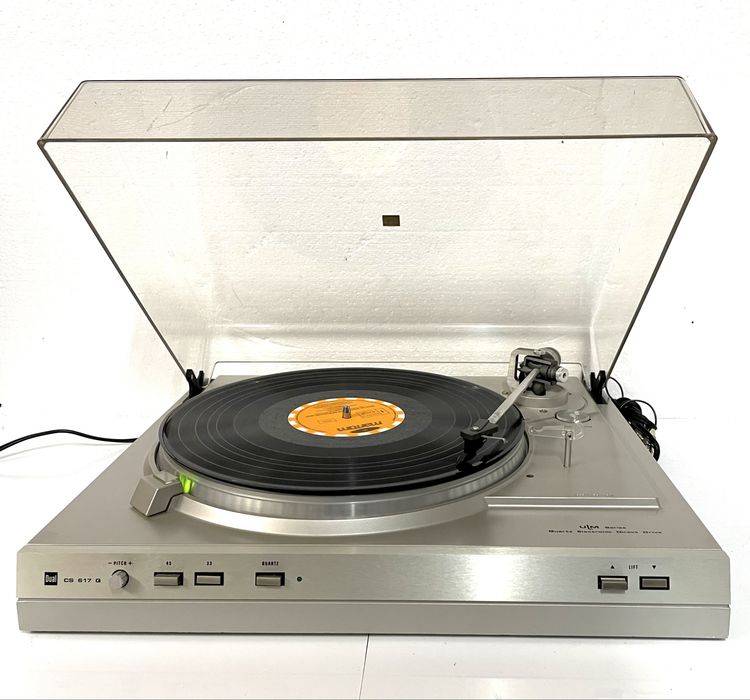 DUAL CS 617Q Gramofon Półautomatyczny ULM Series Direct Drive Stereo Audio HiFi Turntable