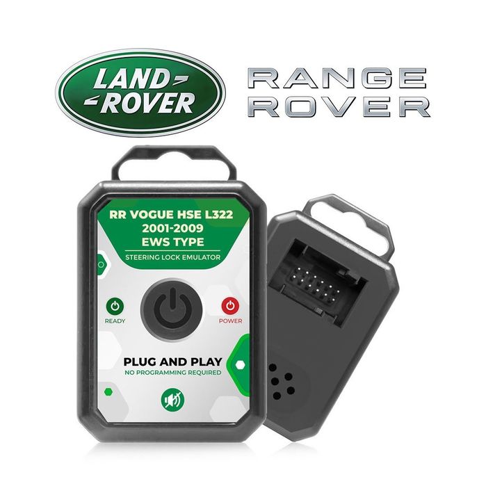 Emulador Tranca de Direção Range Rover Vogue (2001>2009) – ESL / ELV (Plug & Play)