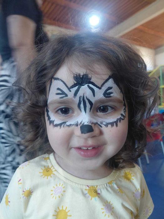 Pinturas faciais para festas Infantis