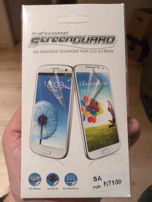 Folia ochronna - Samsung Galaxy Note II (n7100)