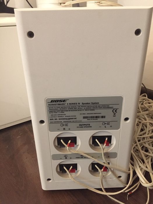 Głośniki Bose Acoustimass 3 series IV