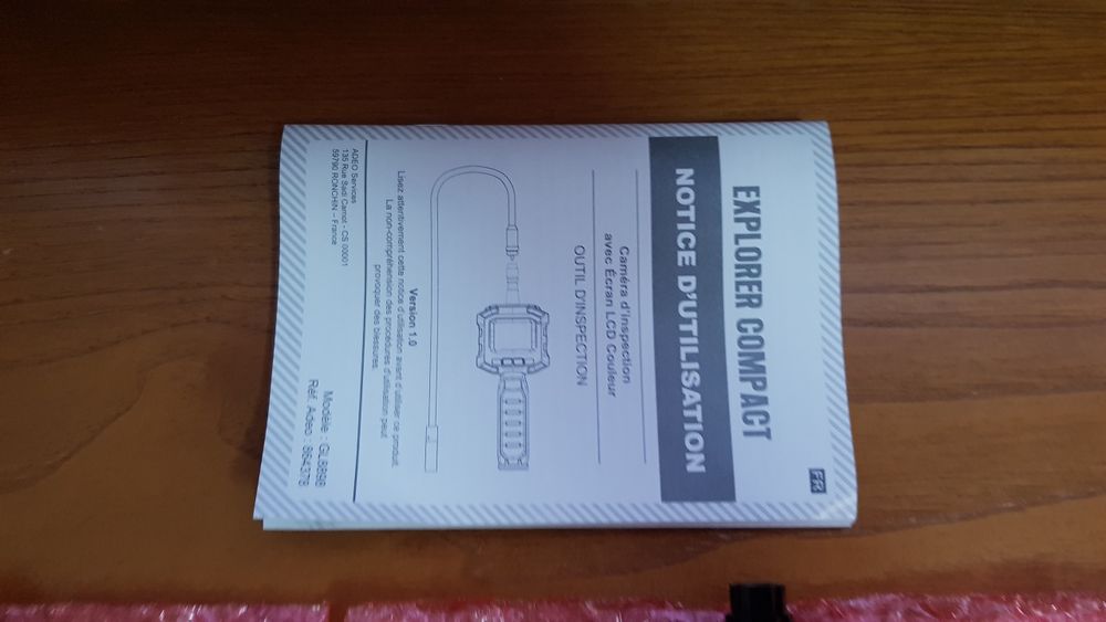 Vendo camera de inspeção