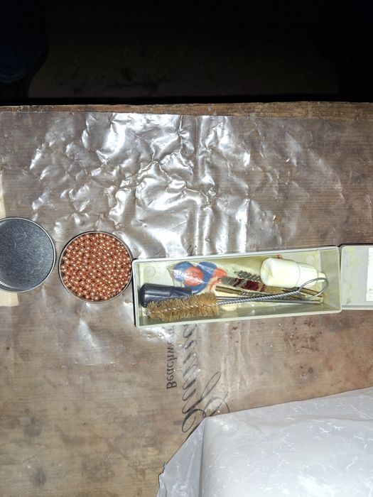 Набор для очистки оружия, + шарики.