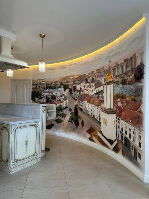 Квартира з гарним краєвидом і власною сауною, відпочинковою зоною…