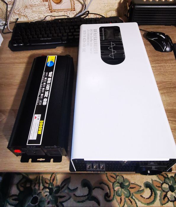 Инвертор 5000WЧистый синус 5 килограм Houli 72V-220V електроскутера.