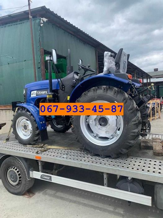 Мінітрактор ДТЗ 5354 HPX з грузами та доставкою додому