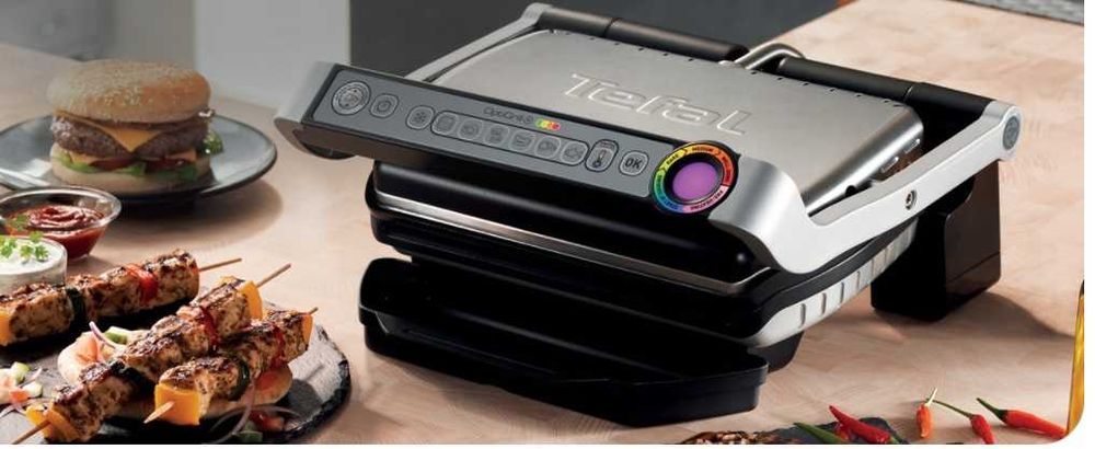Гриль для кухни Tefal OptiGrill+ GC712D34