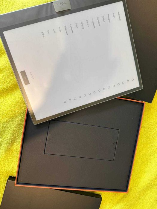 Электронная книга 13,3" Цветной E-Ink Kaleido 3 6 ГБ/128 ГБ 3200x2400 Onyx Boox Tab XC