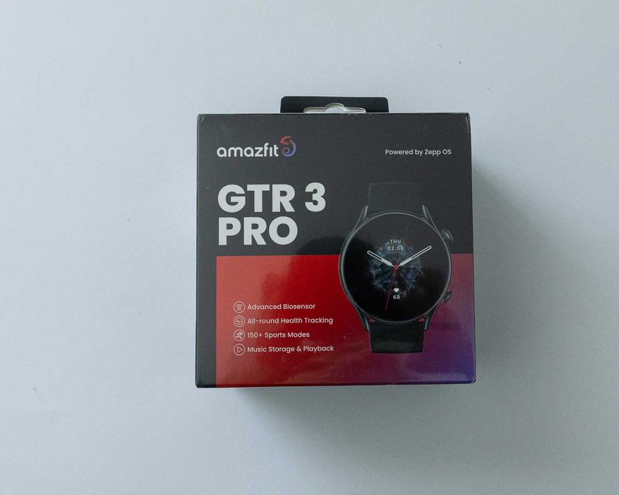 Amazfit GTR 3 Pro 46mm – Novo, Selado