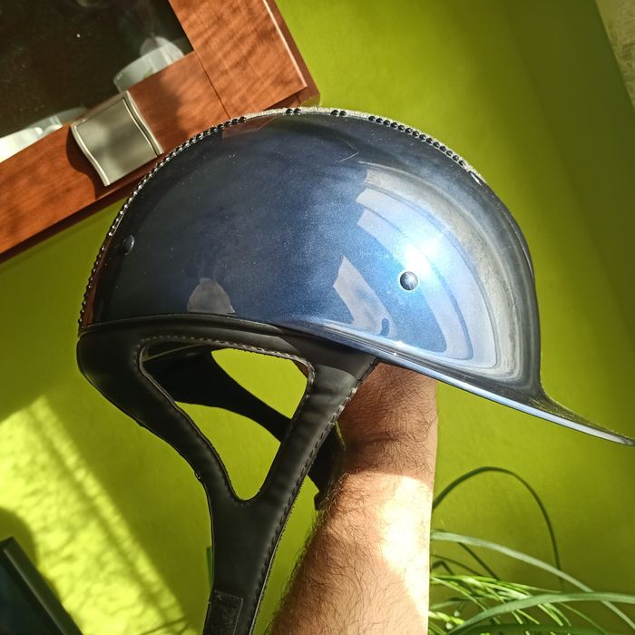 Kask jezdziecki OneK Avance Błyszczący brokat Swarovski  roz M , 55-56