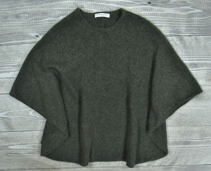 Cathrine Hammel Moherowe Ponczo / One Size