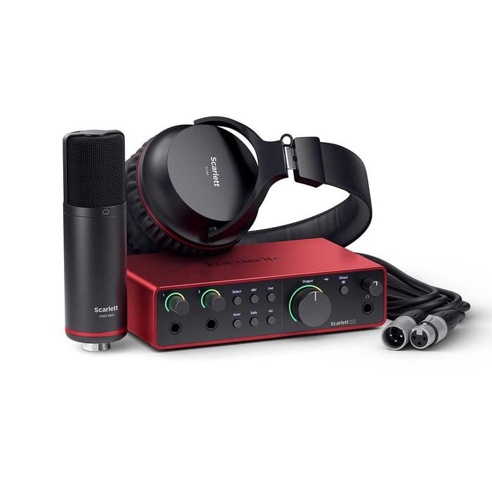 Набір для студії FOCUSRITE Scarlett Solo Studio 4th Gen, 2i2 Studio