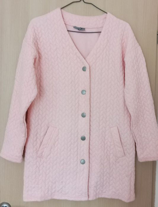 Кардиган нежно розовый