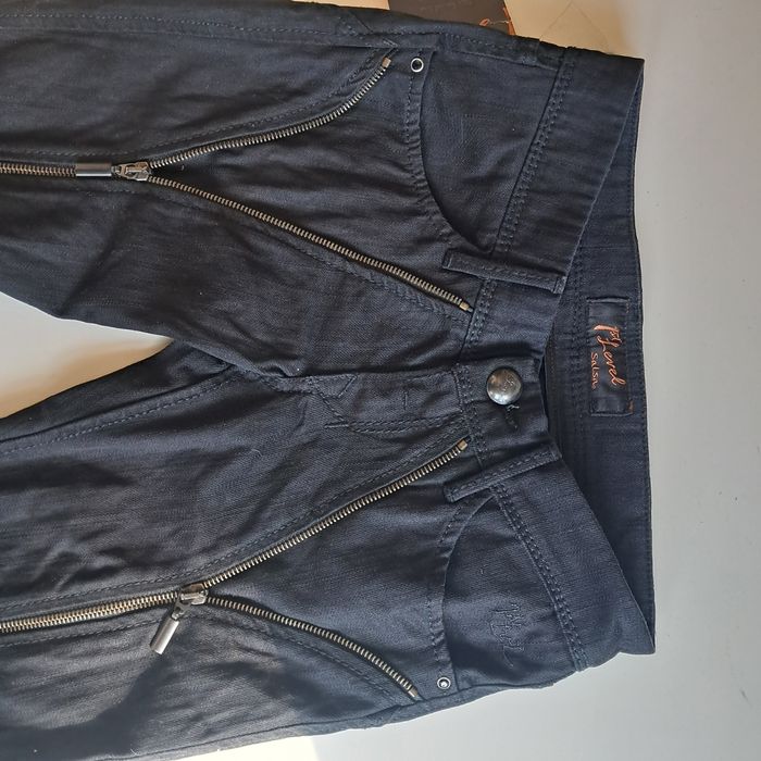 Salsa jeansy zamki W25 L32 metki
