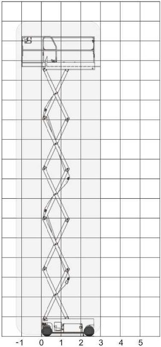 ПЕККАНІСКА ОРЕНДА акумуляторного ножичного підйомника COMPACT 14