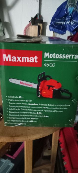 Motosserra Gasolina 45 cc / 1,7 kW
