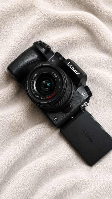Panasonic Lumix G + objetiva 14–42mm