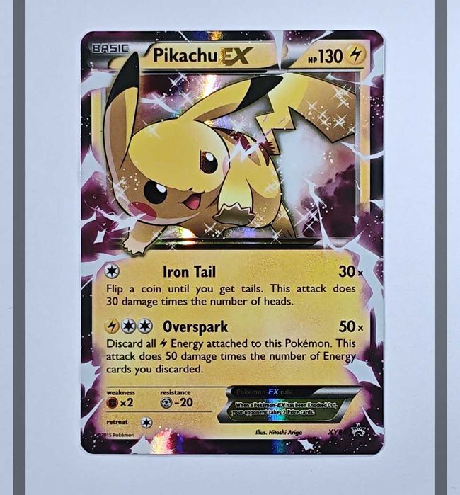 Pikachu Ex XY84 Promo Pokemon ENG-NM